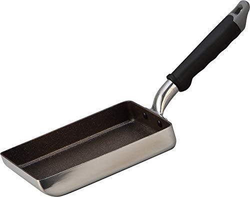 北陸アルミ 卵焼き 13×18cm 軽量 アルミ IH対応 日本製 深さ3.2cm 軽い いろいろな調理に便利な形状 丈夫 frying pan made in japan 耐摩耗性試験 100万回クリア ダイキン Silkware シルクウェア 焦げ付きにくい ジャパンクオリティ PFOAフリー ふかみ 玉子焼 A-2457