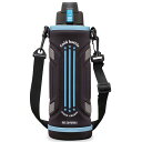 アイリスオーヤマ 水筒 子供 スポーツボトル 1500ml 1.5L ブルー 真空断熱層で冷たさキープ6時間! 片手でワンタッチオープン&直飲み 持ち運びやすいストラップ付 氷をそのまま入れられる 部活や運動に 少ないパーツでお手入れラクラク スポーツジャグ 持ち運び便利 マグボト