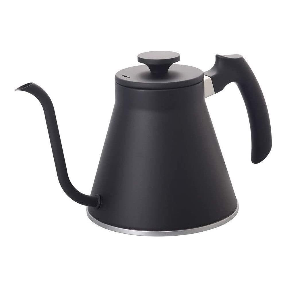 【マラソンエントリーでポイント10倍】HARIO(ハリオ) V60ドリップケトル・フィット ガス火・IH対応 実用800ml マットブラック 日本製 プレゼント ギフト 贈り物 VKF-120-MB