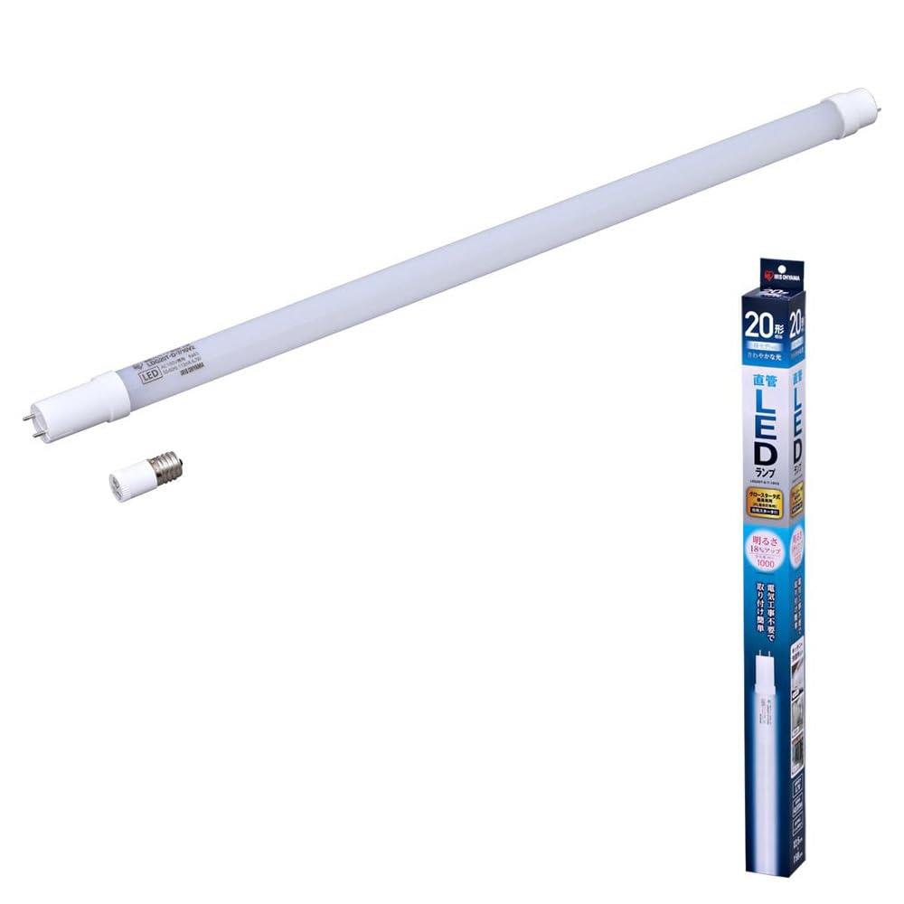 アイリスオーヤマ LED蛍光灯 LED直管ランプ 20形 工事不要 グロースタータ式器具専用 昼光色 LDG20T・D・7/10V2 並 行 輸 入 品