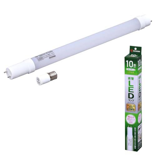アイリスオーヤマ LED蛍光灯 LED直管ランプ 10形 工事不要 グロースタータ式器具専用 昼白色 LDG10T・N・4/6V2 並 行 輸 入 品