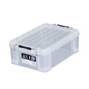 【スーパーSALEポイント10倍】JEJアステージ 収納ボックス 日本製 STボックス #13 積み重ね クリア 防災 幅29.5×奥行44×高さ16cm(3)