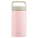 アイリスオーヤマ フルミー fulme 水筒 タンブラー マグボトル ステンレス 350ml グロッシーピンク 蓋付き ハンドル付き 持ち手 保温 保冷 真空断熱 ごくごく飲める飲み口 アウトドア スポーツボトル オ フィ ス シンプル なめらかハンドル FM-SR350(3)