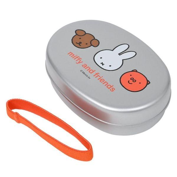 【マラソンエントリーでポイント10倍】クツワ(Kutsuwa) ミッ フィー アルミ弁当箱 miffyキッズランチシリーズ MF809 日本製