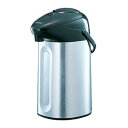 【マラソンエントリーでポイント10倍】象印 (ZOJIRUSHI) ガラスマホービン 押すだけポット 3.0L 中せんなし お手入れカンタン 保温 保冷 ステンレス ABF30S-XA