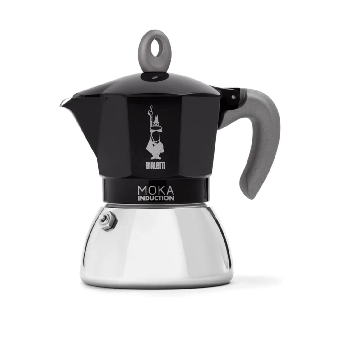 【マラソンエントリーでポイント10倍】Bialetti (ビアレッティ) モカ インダクション 6カップ用 IH対応 ＆ 直火式 (コ ーヒ ーメ ー カ ー エスプレッソメ ー カ ー マキネッタ)