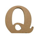 【マラソンエントリーでポイント10倍】マルカイコーポレーション インテリア オブジェ アルファベット レター 木製 Q