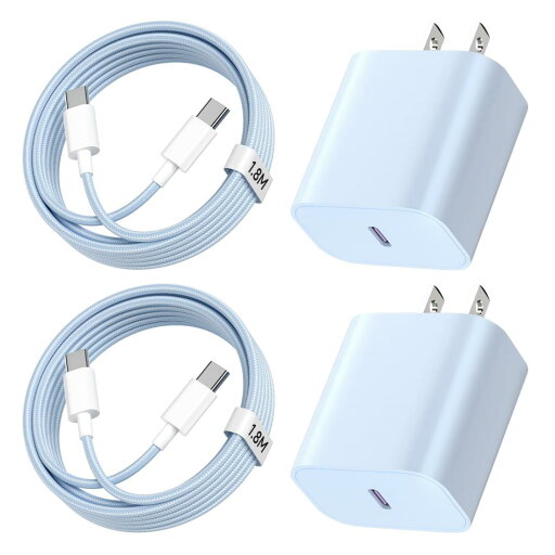 【マラソンエントリーでポイント10倍】For iphone16 iphone15-充電器-タイプc 20W-PD-急速充電器 USB-C 2個セット/ MFi&PSE認定 1.8m USB-C TO C ケーブル2本付き タイプC充電器 I P h o n e 16/ 15/ Pro/Pro Max/iPad Pro 12.9 /iPad Pro 11/世代に対応 【マラソンエントリーでポイント10倍】For iphone16 iphone15-充電器-タイプc 20W-PD-急速充電器 USB-C 2個セット/ MFi&PSE認定 1.8m USB-C TO C ケーブル2本付き タイプC充電器 I P h o n e 16/ 15/ Pro/Pro Max/iPad Pro 12.9 /iPad Pro 11/世代に対応