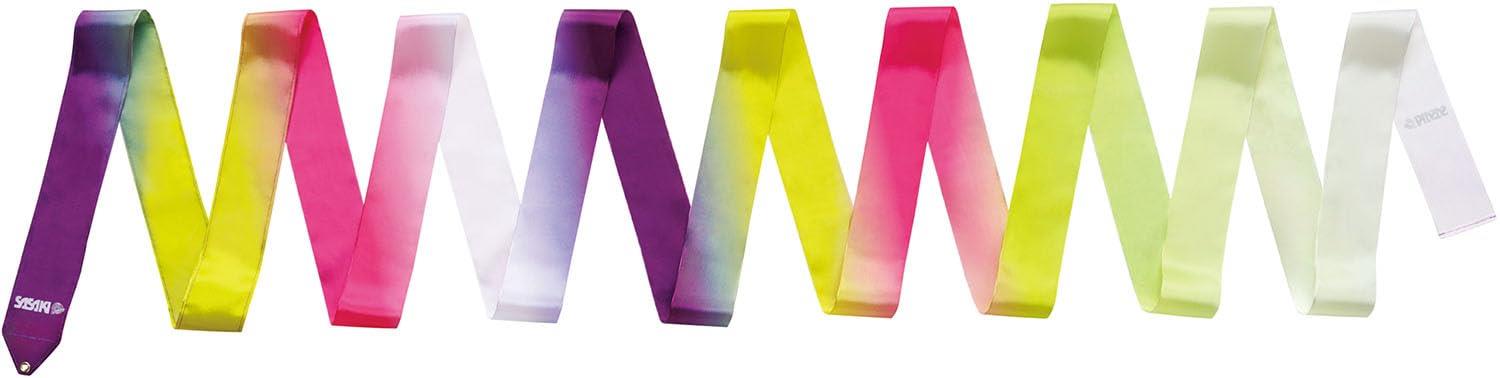 ササキ(SASAKI) 新体操 手具 リボン 国際体操連盟認定品 日本体操協会検定品 アートグラデーションデザインリボン 長さ5m AG028 MJ-715AG-F