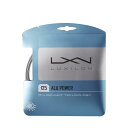 【マラソンエントリーでポイント10倍】LUXILON(ルキシロン) テニス ストリング ガット ALU POWER 125(アルパワー 125) 単張り シルバー WRZ9951SI
