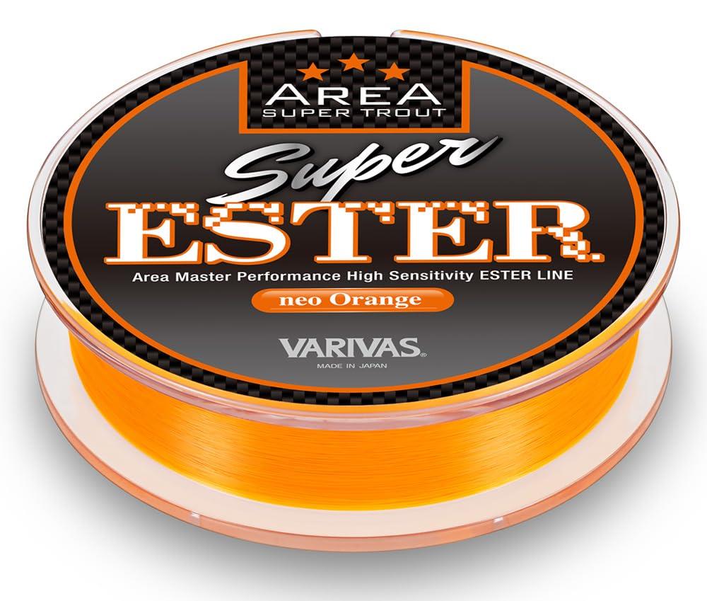 バリバス(VARIVAS) スーパートラウトエリア スーパーエステル 140m ネオオレンジ 0.5号