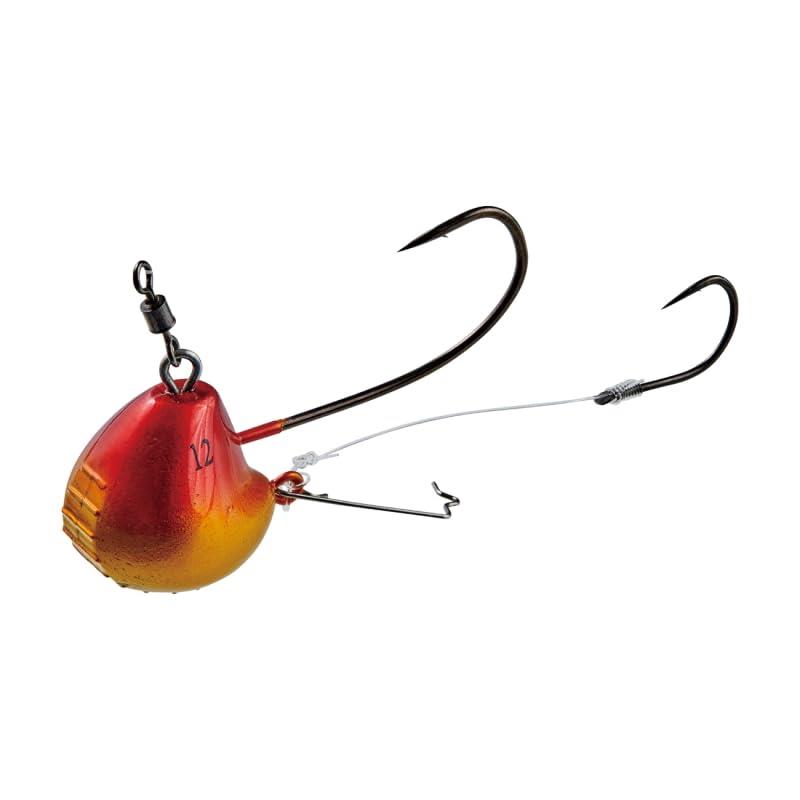 がまかつ(Gamakatsu) 桜幻 鯛テンヤ2 4号 #2 レッド/ゴールド