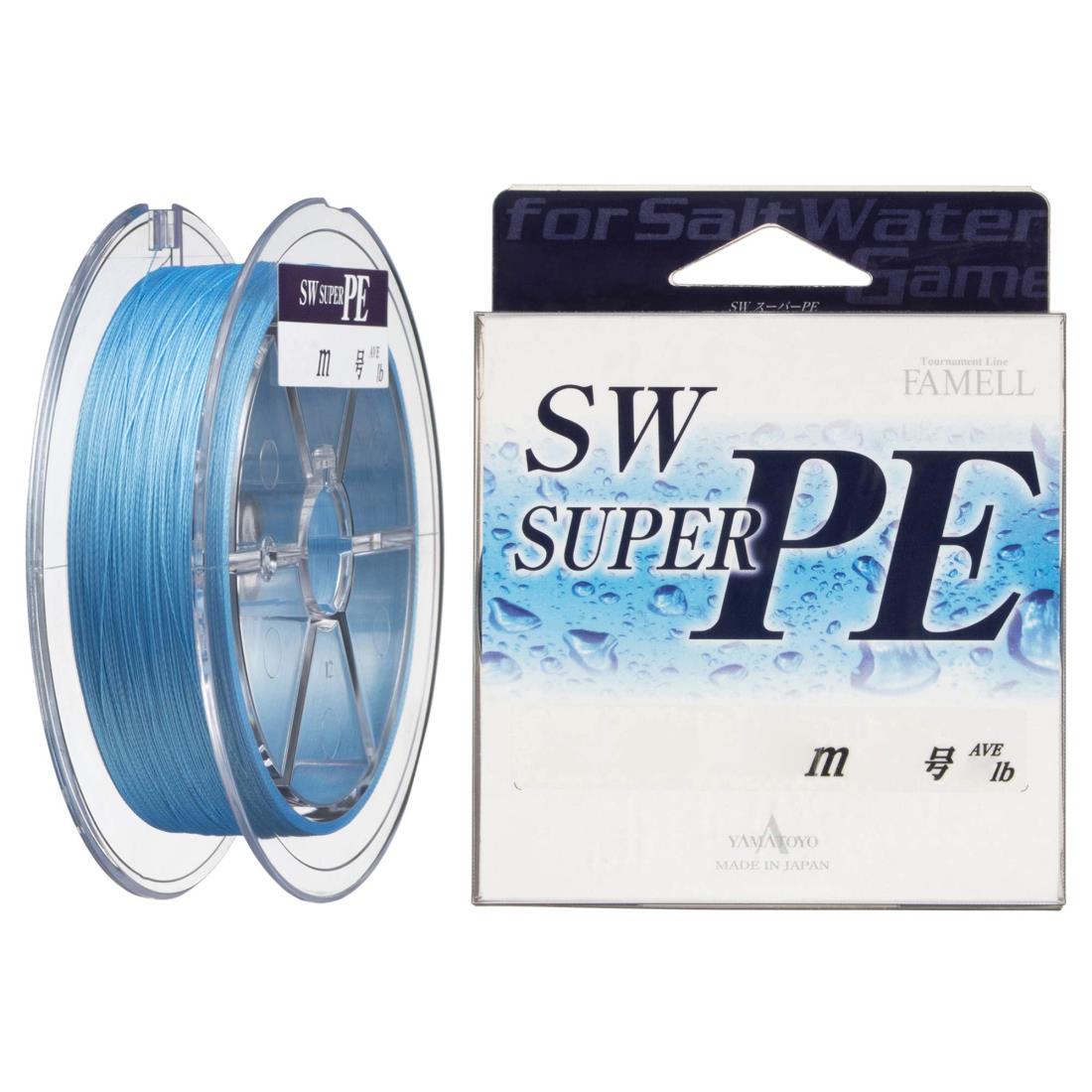 ヤマトヨテグス(YAMATOYO) PEライン SWスーパーPE 150m 2.5号 32lb 4本 ブルー