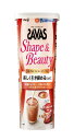 【マラソンエントリーでポイント10倍】ザバス(SAVAS) シェイプ&ビューティ チョコ レート風味 231g プロテイン ソイ 明治