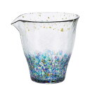 アデリア(ADERIA) 津軽びいどろ MATSURI 金彩片口 280ml 日本製 化粧箱入 冷酒器 ガラス おちょこ 日本酒 グラス ちろり おしゃれ ガラ...