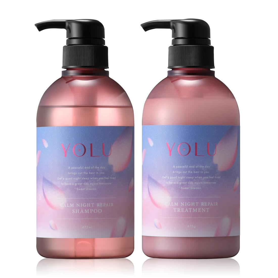 【マラソンエントリーでポイント10倍】2025春限定 YOLU ヨル シャンプー トリートメント セット カームナイトリペアのサムネイル