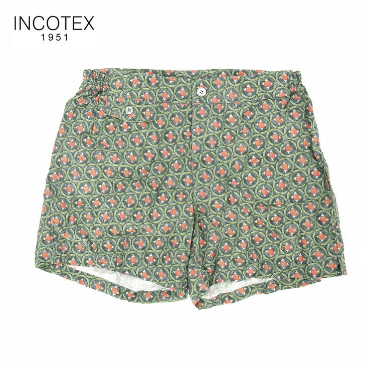 70%オフ 新品 正規品 インコテックス INCOTEX mare 水着 44 46 48 50 ブルーグリーン メンズ Sサイズ Mサイズ Lサイズ LLサイ...