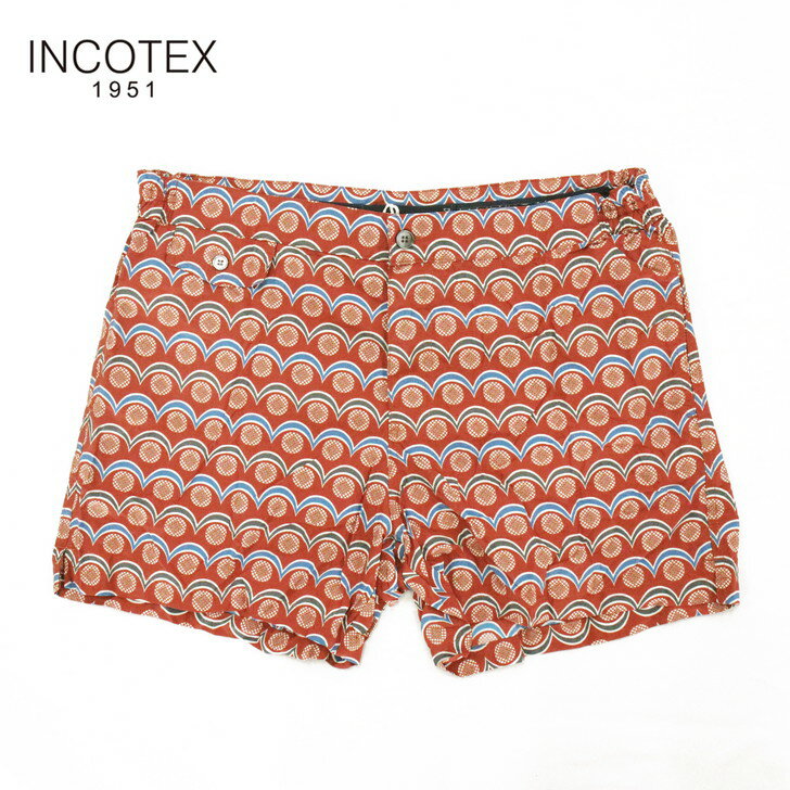 70%オフ 新品 正規品 インコテックス INCOTEX mare 水着 52 レッド メンズ 3Lサイズ トランクス ポケット付き ライナー付き ナイロン100% ポーランド製 14B002 SW175