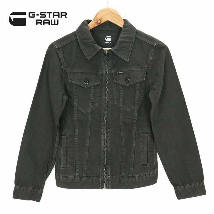 60％オフ 新品 正規品 ジースターロゥ G-Star RAW Gジャン XXS XS Sメンズ XSサイズ Sサイズ Mサイズ チャコールグレー ブルゾン デニム ジップ カジュアル 春秋 D11543-9595-976