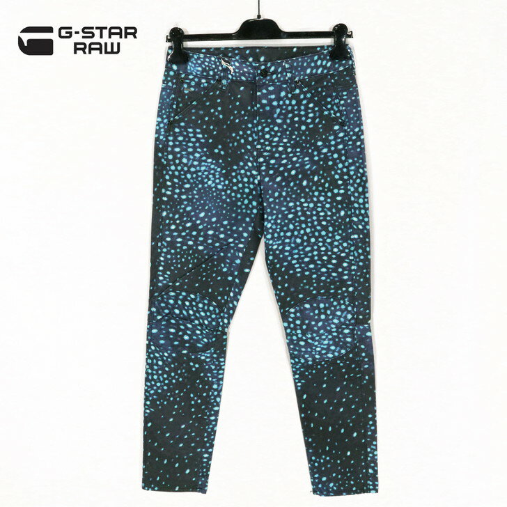 Rakuten - 75％オフ 新品 正規品 ジースターロゥ G-Star RAW パンツ 24 25 レディース Sサイズ Mサイズ ブラックブルー 5ポケット コットン 5622 3D MID BOYFRIEND D04945-9565-9092