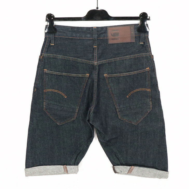 65％オフ 新品 正規品 ジースターロゥ G-Star RAW ハーフパンツ 27 32 メンズ XSサイズ Lサイズインディゴブルー コットン100% 薄手 ショートパンツ ARC 3D 1/2 STRAIGHT SHORTS D10059-8973-082