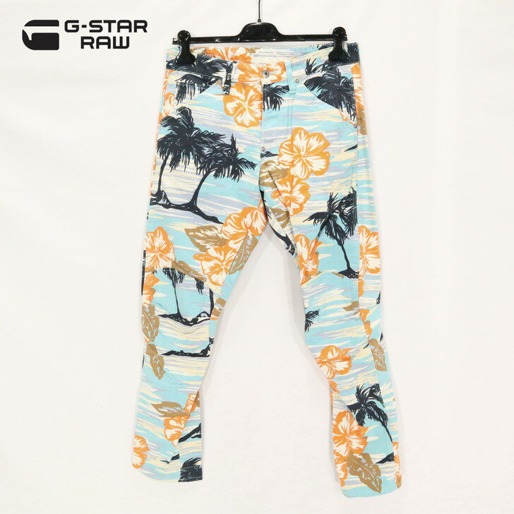 Cotton Pants - 65％オフ 新品 正規品 ジースターロゥ G-Star RAW ジーンズ 30 32 メンズ Mサイズ Lサイズ マルチ柄 カラーデニム 5ポケット コットン100% プリント 5622 3D TAPERED COLOR JEANS D04956-A345-9671