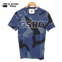 60It Vi Ki W[X^[D G-Star RAW TVc XS Y XSTCY u[lCr[ Rbg100%  ʕ Jt[W t AURO CAMO ART R T D10488-9749-8720