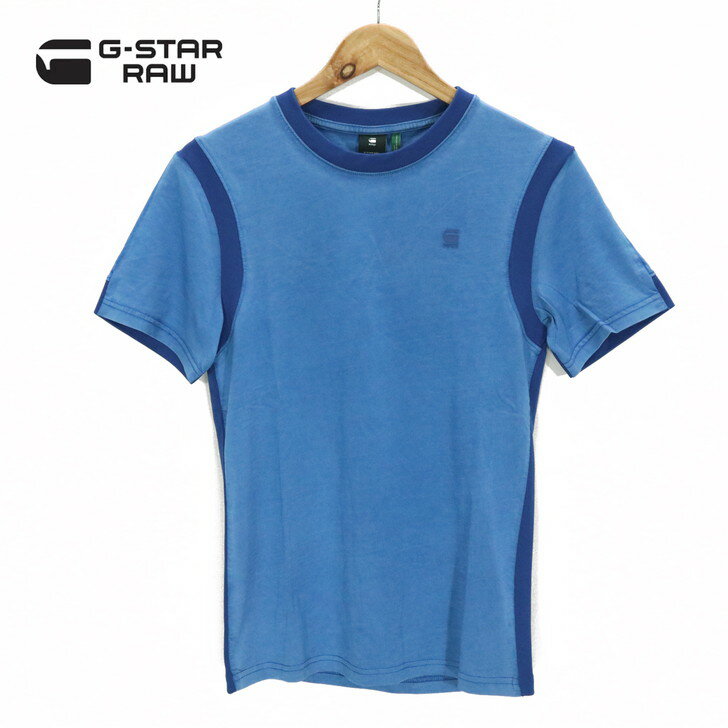 65%オフ 新品 正規品 ジースターロゥ G-Star RAW Tシャツ XXS XS メンズ XSサイズ Sサイズ ブルー オーガニックコットン100% 半袖...