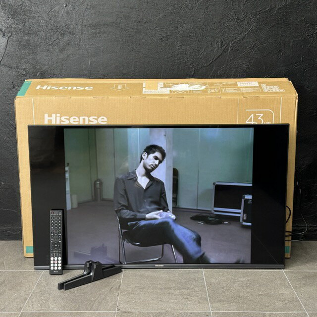 展示品 43V型 液晶テレビ 【中古】動作保証 Hisense ハイセンス 43E7N 2025年製 UHD 4K ゲームモード 012030/23400