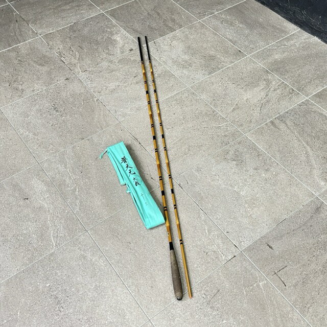 へら竿【中古】美品 SHIMANO シマノ 普天元 大我 十三 13尺 4本継 ヘラ竿 釣竿 釣り竿 収納袋付き/516501