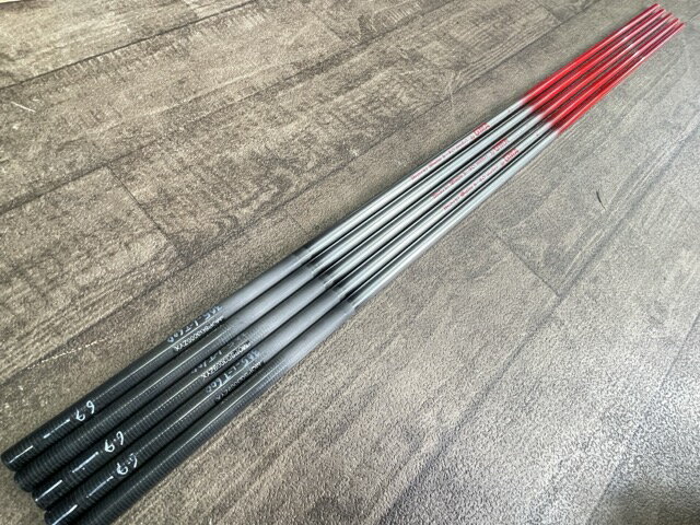 未使用保管品 GMA 西城秀樹デビュー40周年記念モデル H-40 レディース シャフト 5本セット ゴルフ FLEX-L / 302103