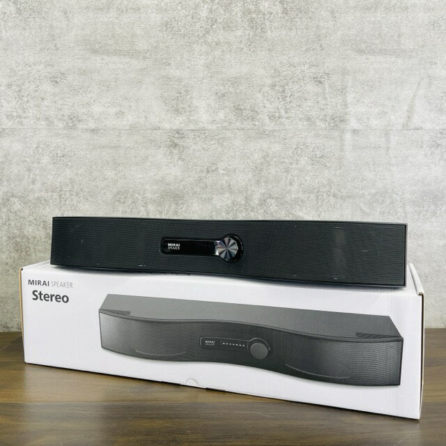★2月15日 24時間限定 ポイント10倍!!★美品 ミライ スピーカー ステレオ 【中古】動作保証 MIRAI SPEAKE..