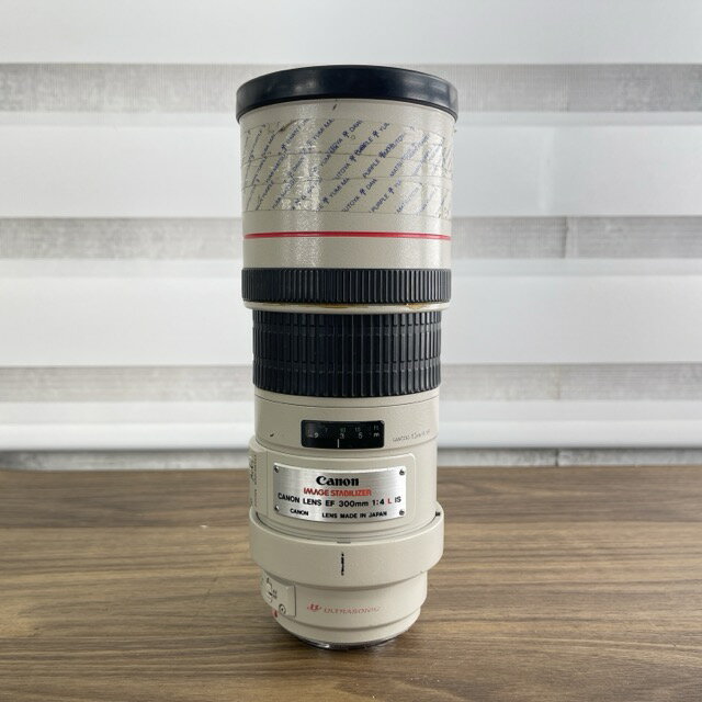 乐天商城 - 望遠レンズ 【中古】CANON キャノン LENS EF 300mm 1:4 L IS IMAGE STABILIZER 一眼レフ カメラ アクセサリー 収納ケース付き / 516703