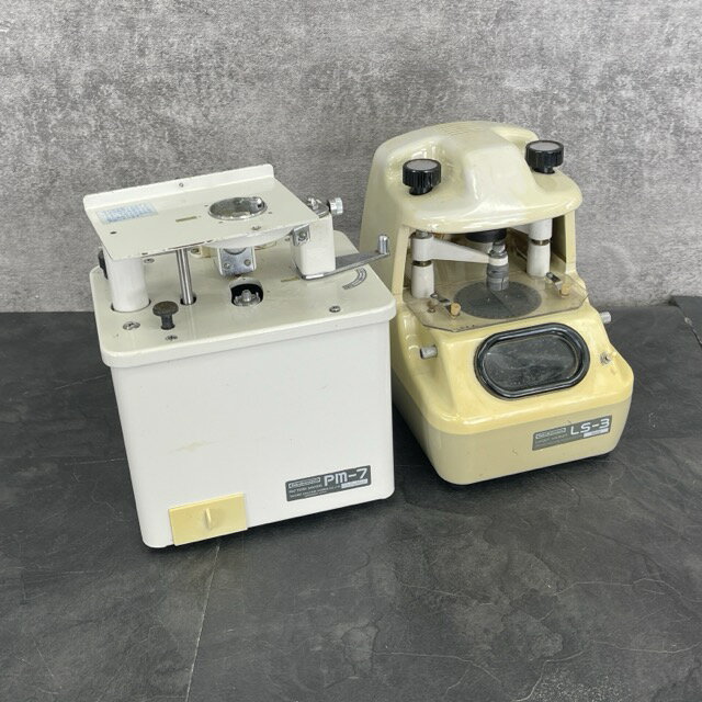 パターンメーカー レイアウトメーカー 2点セット 【中古】未チェック Takubomatic PM-7 LS-3 メガネ レンズ 加工 軸打機 通電OK / 515005
