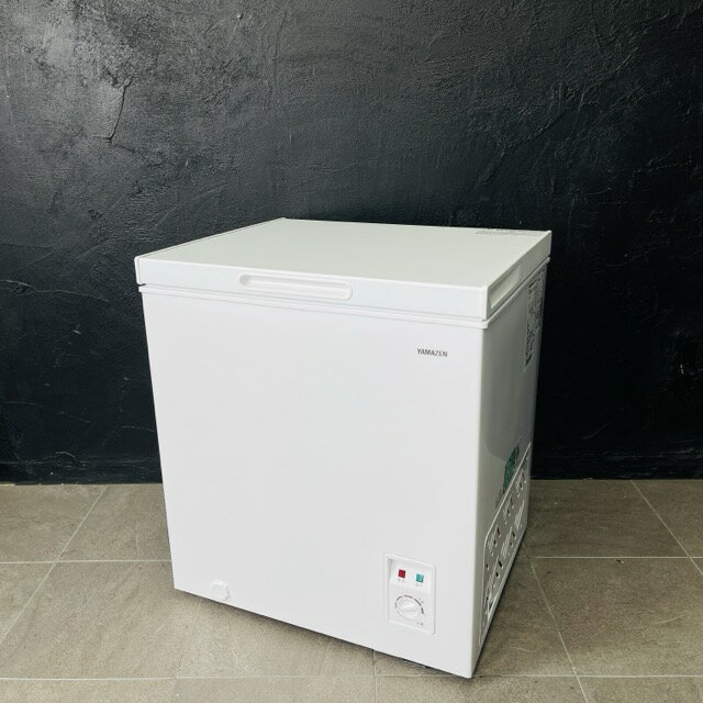 乐天商城 - ★お買い物マラソン期間中限定 ポイント10倍★山善 電気冷凍庫 【中古】動作保証 冷蔵モードへ切替設定可能 YAMAZEN YF-C70 2026年製 66L 上開き ホワイト 049014/23807