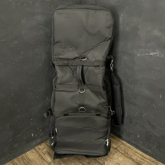 未使用 メーカー不明 ゴルフ キャリーバッグ トラベルバッグ キャディバッグのバッグ 2輪キャスター付..