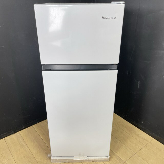 展示品 ハイセンス ノンフロン冷凍冷蔵庫 【中古】動作保証 Hisense HR-B12HW 2023年製 右開き 2ドア ホワイト 家電製品 047084 /20609