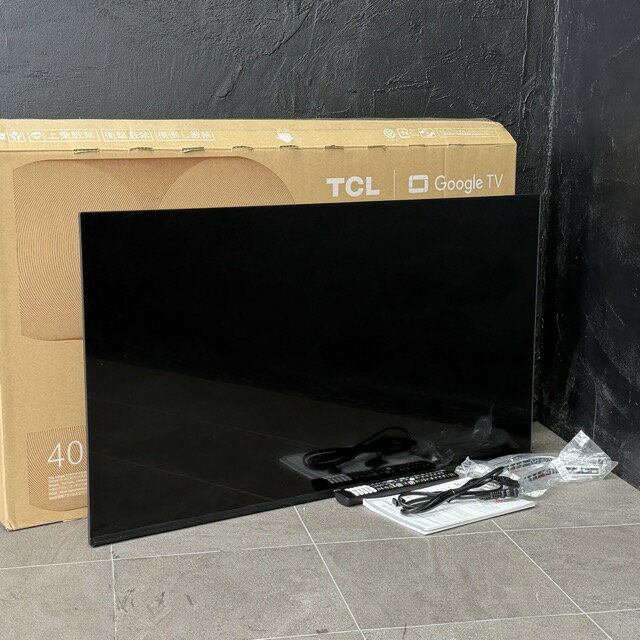 40V型 スマート液晶テレビ 【中古】動作保証 TCL 40S5402 2025年製 フルハイビジョン リモコン付き Google TV フルHD / 515709