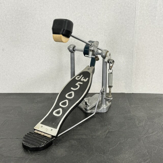 キックペダル 【中古】DW5000 DW ベルト シングル フットペダル バスドラム dw USA  ...