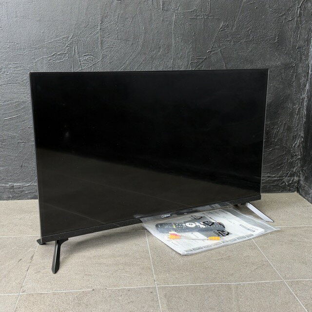 美品 32V型 ハイビジョン スマートテレビ 【中古】動作保証 YAMAZEN 山善 キュリオムQRK-32WHDST 2025年製 035055 / 23712