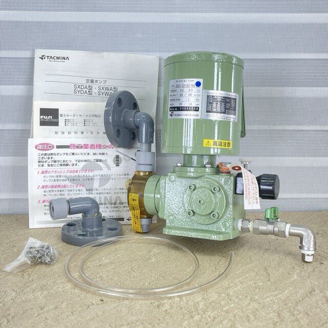 乐天商城 - ★お買い物マラソン期間中限定 ポイント10倍★直動ダイヤフラム定量ポンプ 【未使用】 TACMINA SXDA1-22-VEC-FWX タクミナ Sシリーズ DAタイプ モータ駆動式 / 516512 在★2