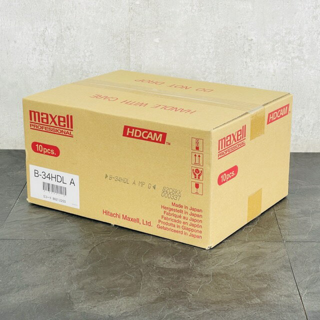 ե곫!!HDCAM 10å ڿʡ maxell ޥ B-34HDL A ѥӥǥơ / 63412ߡ13