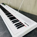 ★GWスペシャル価格！！★今だけ大安売り開催中 ☆☆電子ピアノ 【中古】 動作保証 ALESIS RECITAL 88鍵 ベロシティ対応セミウェイト鍵盤 楽器 アレシス ホワイト / 55513