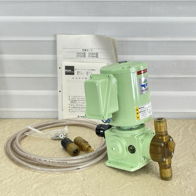樂天商城 - モータ駆動式 直動ダイヤフラム定量ポンプ 【未使用】 TACMINA SXDA1-31-VTC-HWX タクミヤSシリーズ DAタイプ / 516514