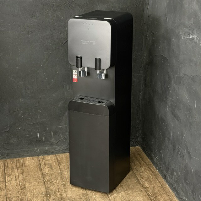 ウォーターサーバー【中古】動作保証 プレミアムウォーター HC22D1L-PW ブラック 冷水 温水 / 514815