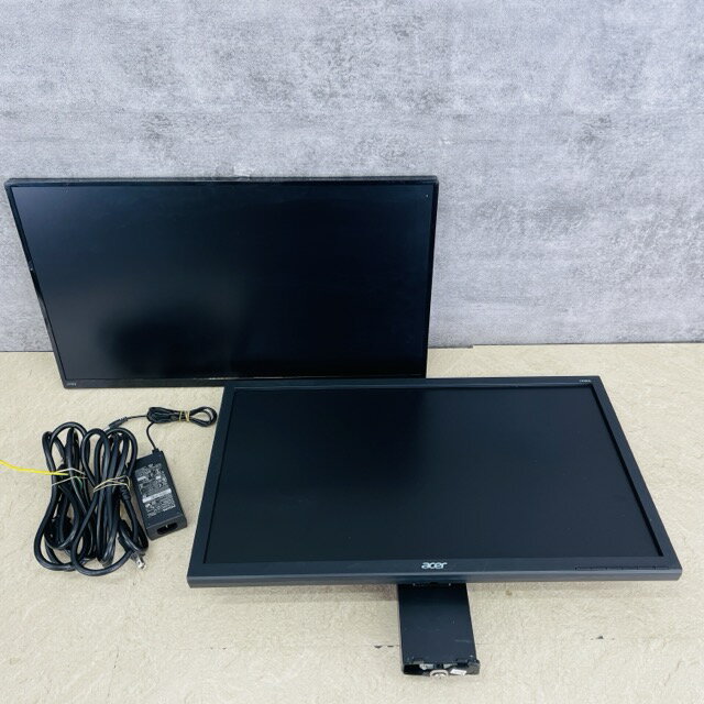 Other - モニター 2点セット 【中古】動作保証 PHILIPS 246E7Q acer V236HL ディスプレイ フィリップス エイサー PC用品 スタンド欠品/516915