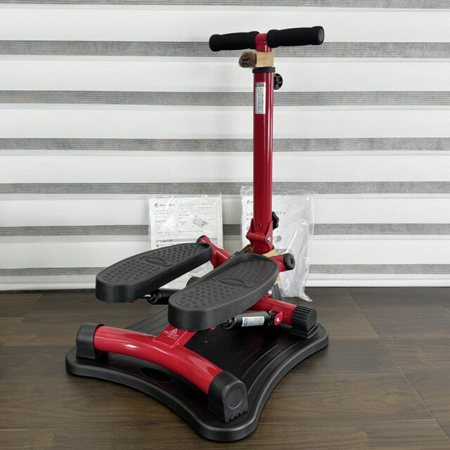 未使用 Shop japan 健康ステッパー ナイスデイ NICE DAY 専用ハンドル付き レッド ショップジャパン オークローンマーケティング/515716 商品詳細 付属品: 取扱説明書 サイズ(幅/奥行き/高さ): 約 // cm ...