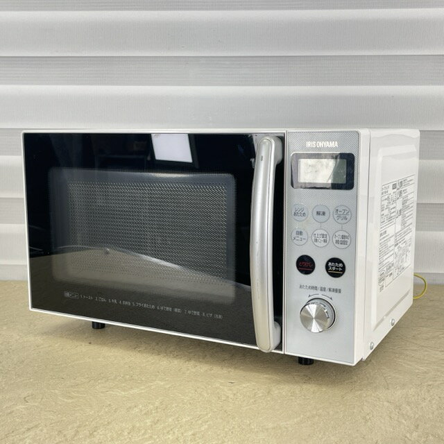樂天商城 - アイリスオーヤマ オーブンレンジ 【中古】動作保証 IRISOHYAMA MO-T1501-W 2022年製 ホワイト 家電製品 /516516