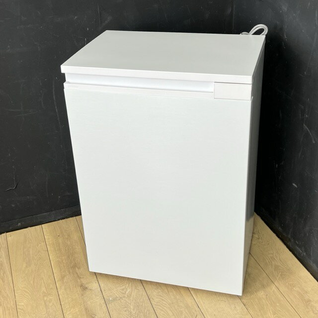 アイリスオーヤマ ノンフロン冷凍庫 【中古】動作保証 IUSN-7A-W 66L 1ドア 右開き　ホワイト 2023年製 凹みあり087104/21417