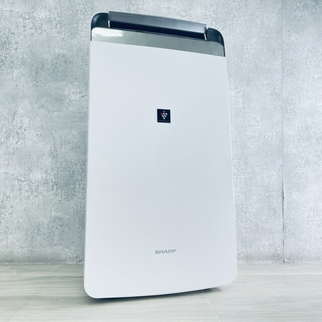 衣類乾燥除湿機 美品 【中古】動作保証 SHARP シャープ CV-S180 ホワイト 2025年製 プラズマクラスター 072008 / 22618